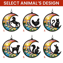 Personalized Horse Lover Suncatcher Ornament, Memorial Pet Christmas Decorations, Custom Window Hanging