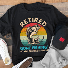 Fishing, Dad, Grandpa, Grandparents, Father's Day, Brothers, Husband, Retirement, Funny T-Shirts, T-shirts For Men, Dark Chocolate, S