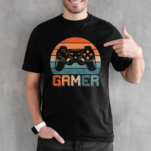 Game Lovers, Birthday, Husband, Brothers, Boyfriend, Game Lovers, T-shirts For Men, Black, S