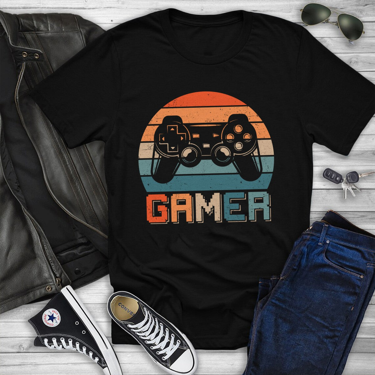 Game Lovers, Birthday, Husband, Brothers, Boyfriend, Game Lovers, T-shirts For Men, Black, S