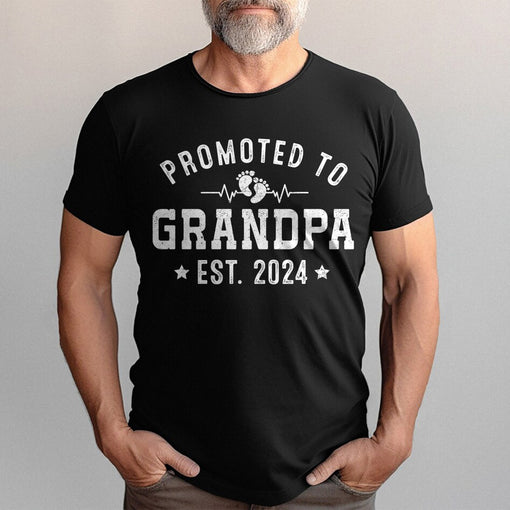 Grandpa, Grandparents, Birthday, Grandparent's Day, Funny T-Shirts, T-shirts For Men, Black, S