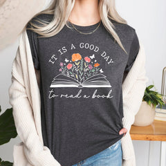 It¡¯s a Good Day to Read A Book T-Shirt Reading Shirts for Teachers