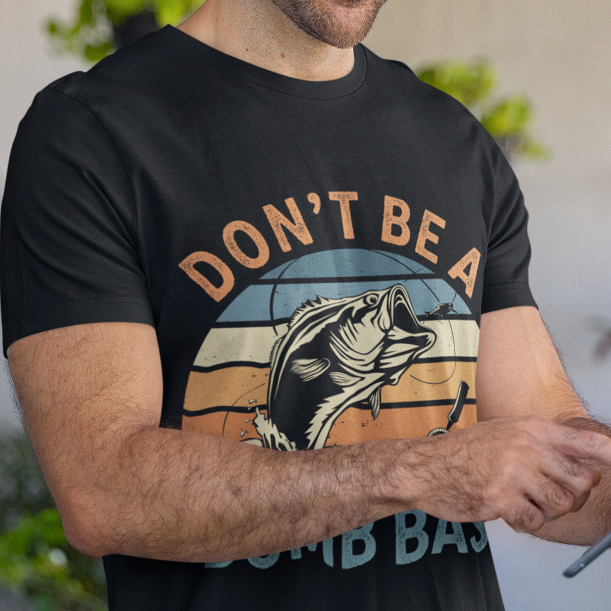 Fishing, Husband, Brothers, Dad, Boyfriend, Father's Day, T-shirts For Men, Black, S