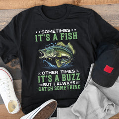 Fishing, Husband, Brothers, Dad, Boyfriend, Birthday, Father's Day, Funny T-shirt, T-Shirts For Men, Black, S