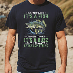 Fishing, Husband, Brothers, Dad, Boyfriend, Birthday, Father's Day, Funny T-shirt, T-Shirts For Men, Black, S