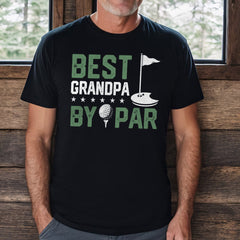 Goft, Sport Lovers, Grandpa, Grandparents, Father's Day, T-shirts For Men, Black, S