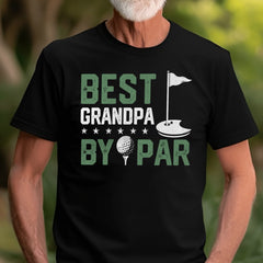 Goft, Sport Lovers, Grandpa, Grandparents, Father's Day, T-shirts For Men, Black, S