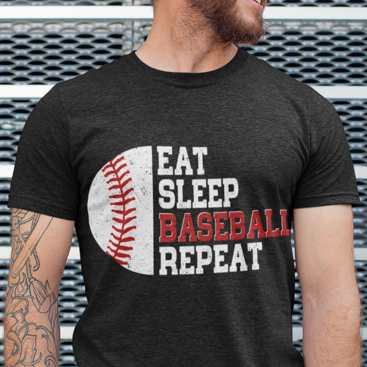 Baseball, Sport Lovers, Husband, Brothers, Dad, Boyfriend, Father's Day, T-shirts For Men, Black, S