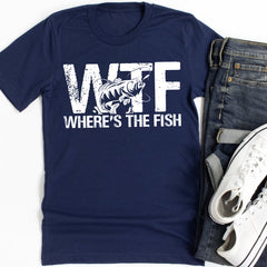 Fishing, Dad, Grandpa, Grandparents, Father's Day, Cotton, Funny T-Shirts, T-shirts For Men, Black, S