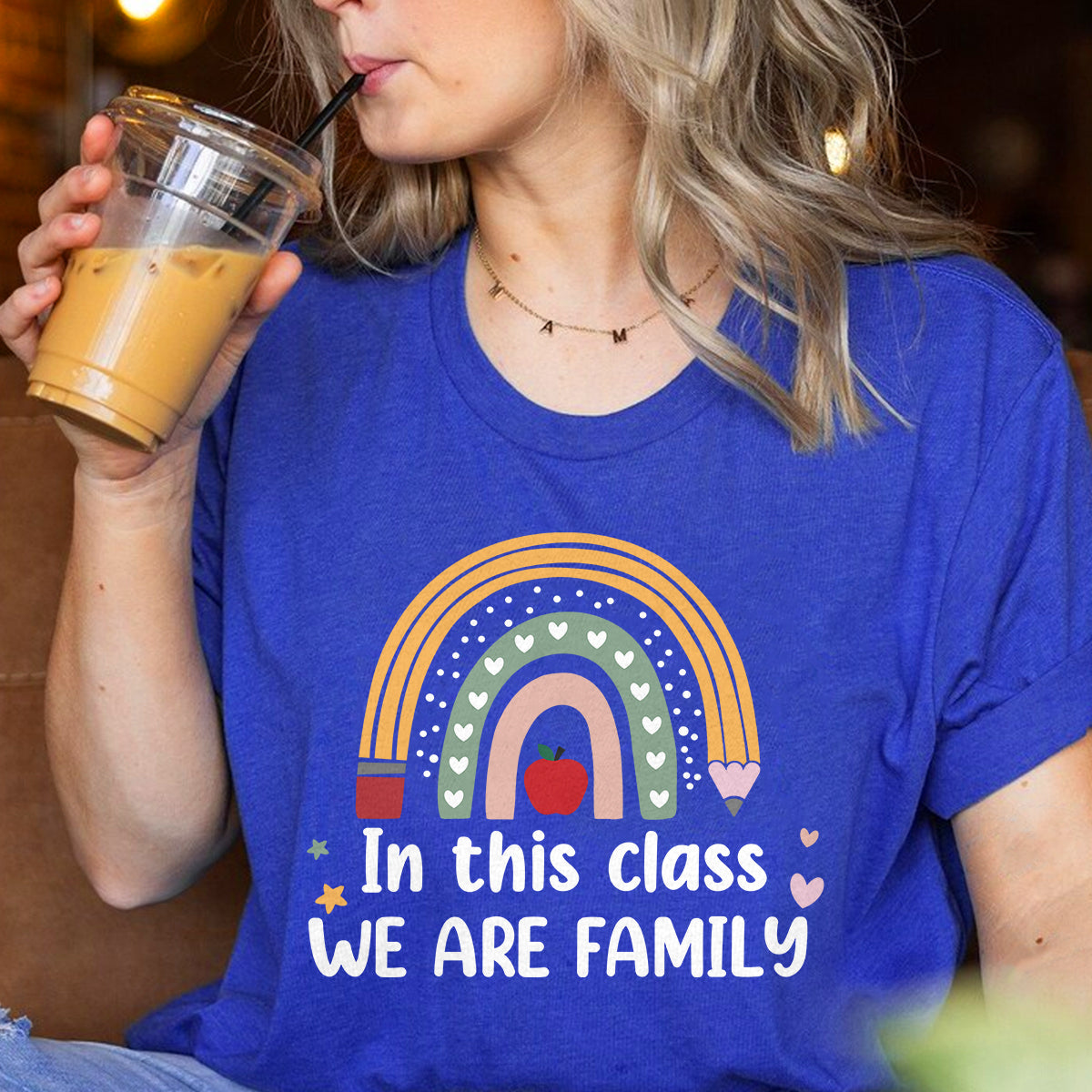 In This Class We Are Family Student Teacher Back To School T-Shirt