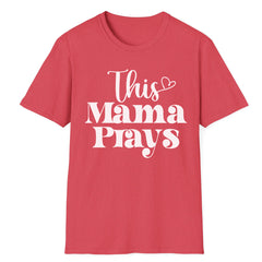 This Mama Prays Shirt Christian Mommy Faith Mother's Day T-Shirt