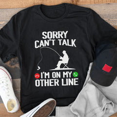 Fishing, Husband, Brothers, Dad, Boyfriend, Birthday, Father's Day, Funny T-shirt, T-Shirts For Men, Black, S