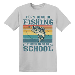Fishing, Husband, Brothers, Dad, Boyfriend, Birthday, Father's Day, Funny T-Shirts, T-shirts For Men, Ice Grey, S
