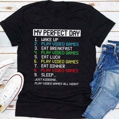 Friends, Birthday, Husband, Brothers, Boyfriend, Son, Game Lovers, Funny T-Shirts, T-shirts For Men, Black, S