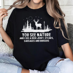 Hunting Lovers, Husband, Brothers, Dad, Boyfriend, Father's Day, T-Shirts For Men, Black, S