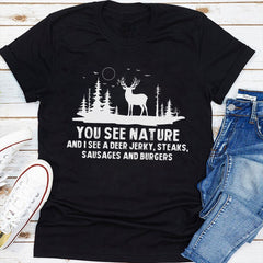 Hunting Lovers, Husband, Brothers, Dad, Boyfriend, Father's Day, T-Shirts For Men, Black, S