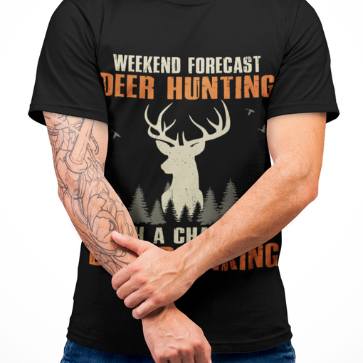 Hunting Lovers, Husband, Brothers, Dad, Boyfriend, Father's Day, T-Shirts For Men, Black, S