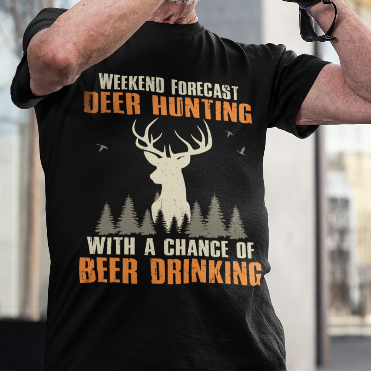 Hunting Lovers, Husband, Brothers, Dad, Boyfriend, Father's Day, T-Shirts For Men, Black, S