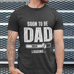 Husband, Dad, Father's Day, Funny T-shirt, T-Shirts For Men, Black, S