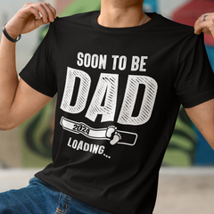 Husband, Dad, Father's Day, Funny T-shirt, T-Shirts For Men, Black, S