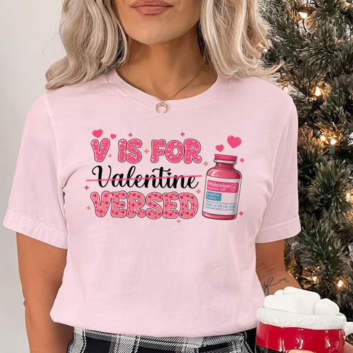 Sandjest Valentine Tee Shirt Gift for Nurse Pharmacist Funny Humor T-Shirt