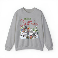 Sandjest Merry Christmas Gnome Crewneck Sweatshirt for Friends Girl Women Xmas Gift