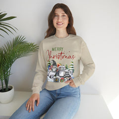 Sandjest Merry Christmas Gnome Crewneck Sweatshirt for Friends Girl Women Xmas Gift