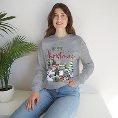 Sandjest Merry Christmas Gnome Crewneck Sweatshirt for Friends Girl Women Xmas Gift