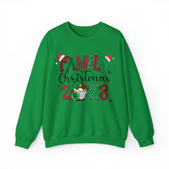 Sandjest Family Crewneck Sweatshirt 2023 Tee Christmas Shirt for Family Wife Husband Boy Girl Xmas Gift