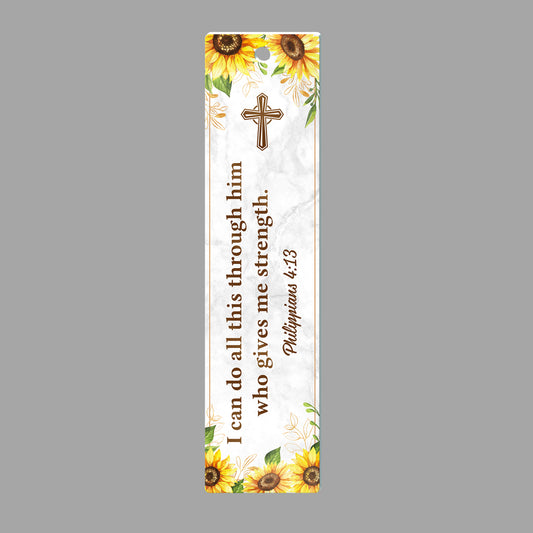 Personalized Christian Acrylic Bookmark For Book Lovers