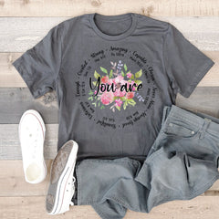 Personalized Christian T-Shirt You Are Amazing