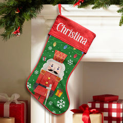 Personalized Christmas Stocking Traditional Holiday