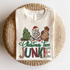 Personalized Christmas T-Shirt Junkie