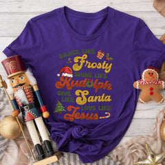 Personalized Christmas T-Shirt Love Like Jesus