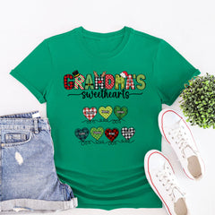 Personalized Christmas T-Shirt Sweetheart Winter