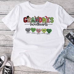 Personalized Christmas T-Shirt Sweetheart Winter