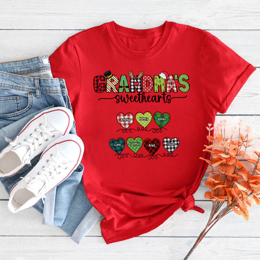 Personalized Christmas T-Shirt Sweetheart Winter