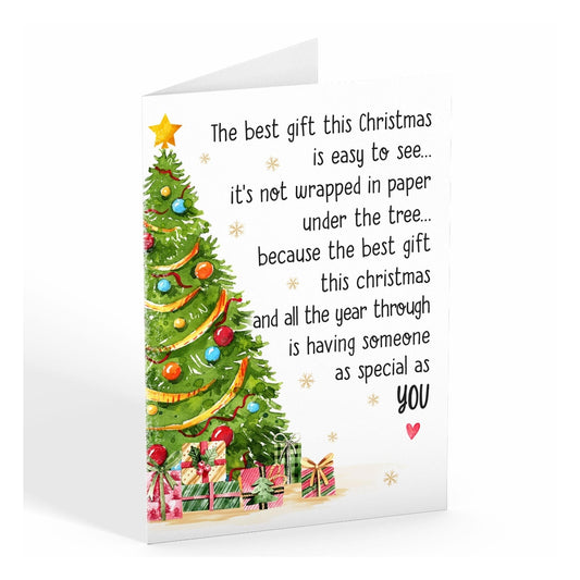 Personalized Couple Greeting Card The Best Gift This Christmas