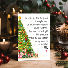 Personalized Couple Greeting Card The Best Gift This Christmas