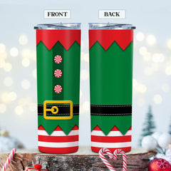 Personalized Elf Skinny Tumbler Designed As A Costume