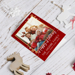 Personalized Family Greeting Card Custom Picture