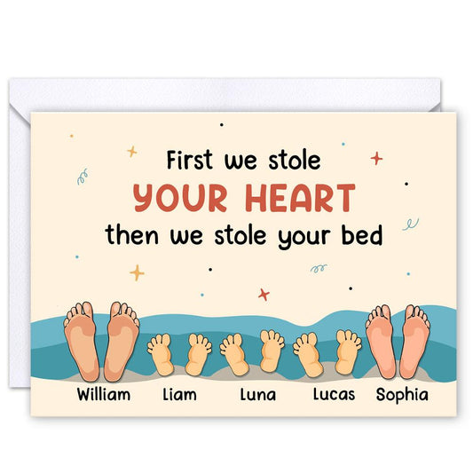Personalized Funny Greeting Card For Family