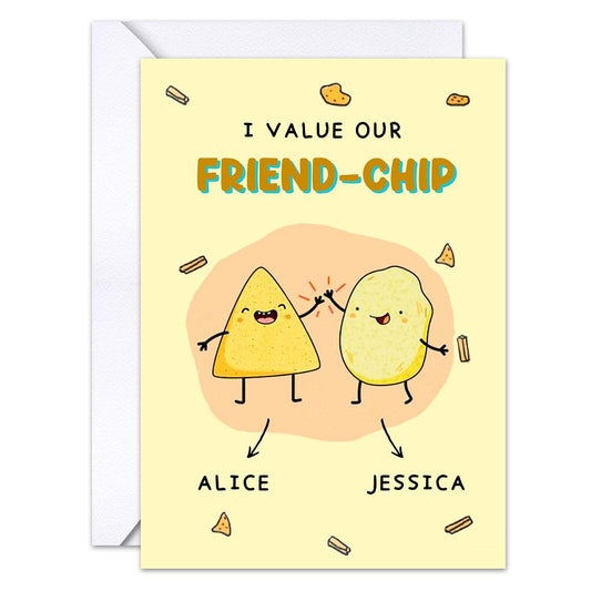 Personalized Funny Lovely Greeting Card Punny Friendship