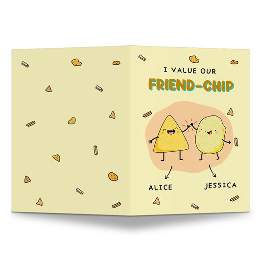 Personalized Funny Lovely Greeting Card Punny Friendship