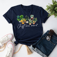 Personalized Gardening T-Shirt Just One More