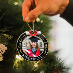 Personalized Graduation Acrylic Ornament You Did It