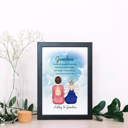Personalized Grandma Poster In Loving Memory