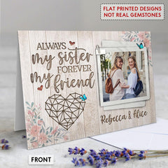 Personalized Greeting Card For Best Friend With Custom Photo