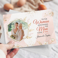 Personalized Greeting Card To Mother-in-law On Wedding