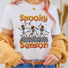 Personalized Halloween T Shirt Spooky Season